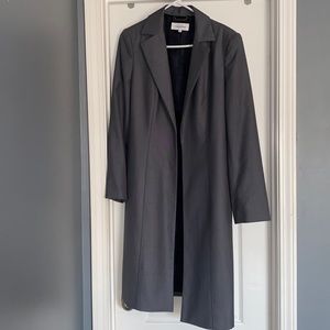 Calvin Klein Gray Coat Size 12
